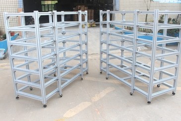 How to fix the aluminum profile frame so that it does not shake